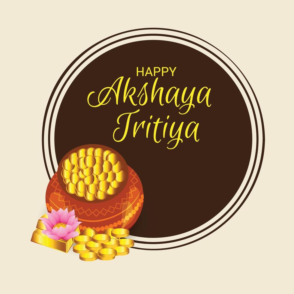 festival van akshaya tritiya viering banner vector