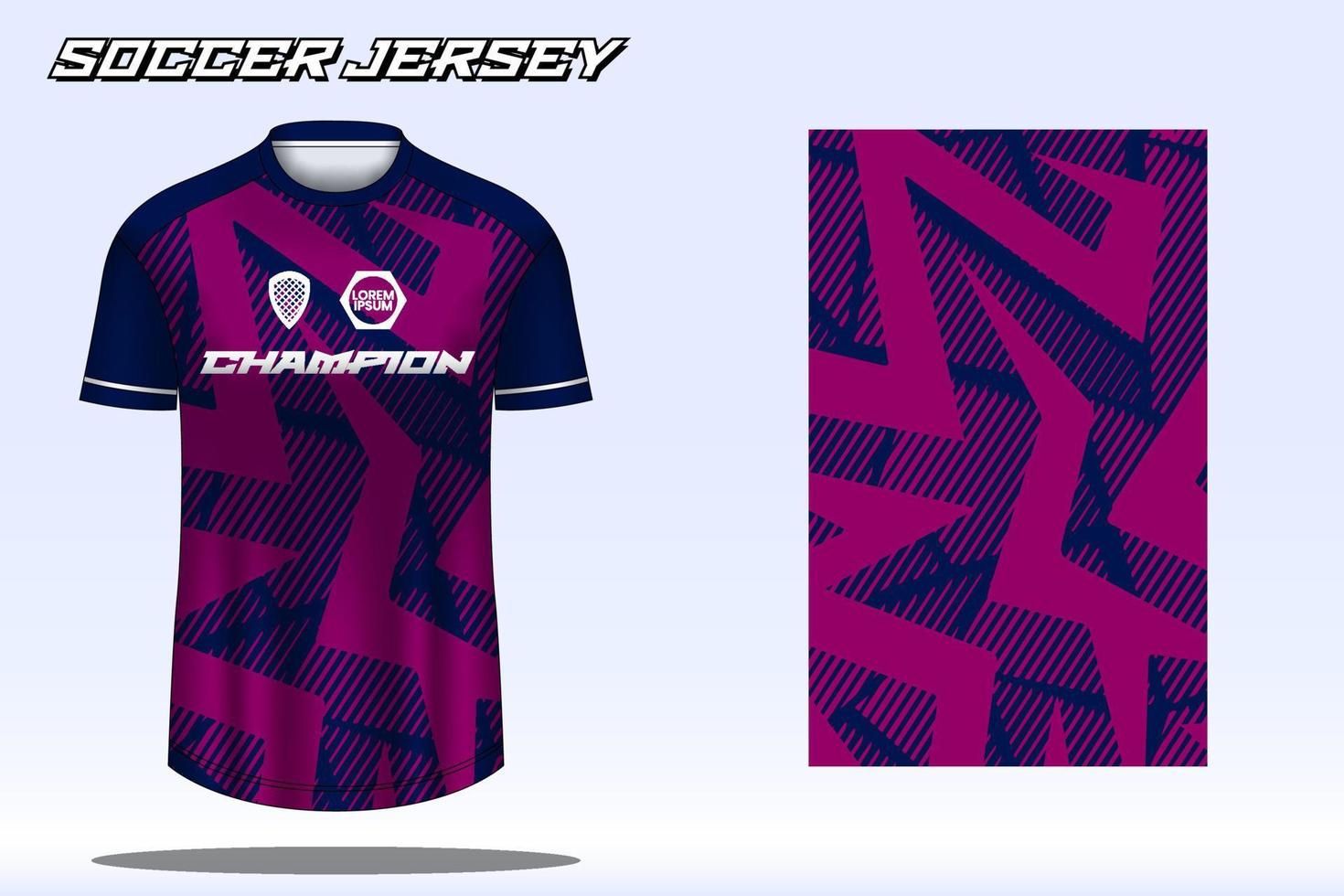 voetbal Jersey sport t-shirt ontwerp mockup voor Amerikaans voetbal club vector