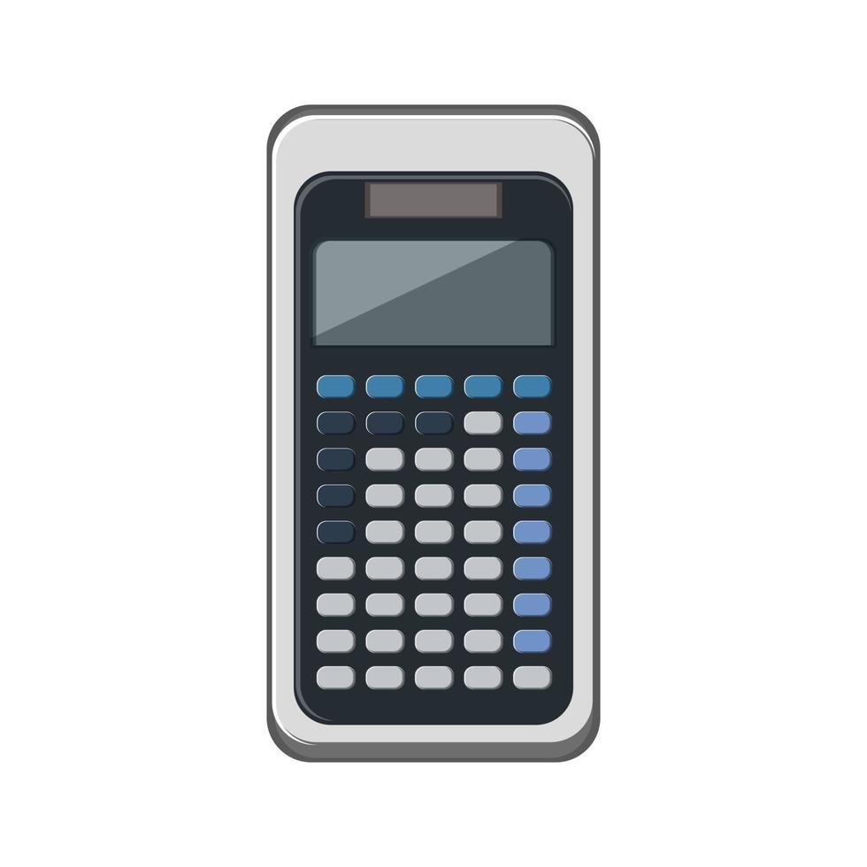 accounting rekenmachine apparaat tekenfilm vector illustratie