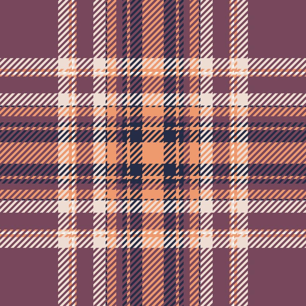 plaid controleren patroon. naadloos kleding stof textuur. Schotse ruit textiel afdrukken. vector