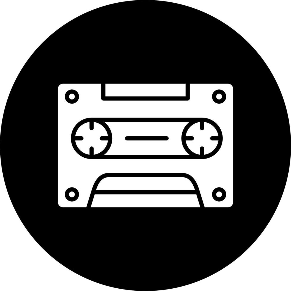 cassette vector icoon stijl