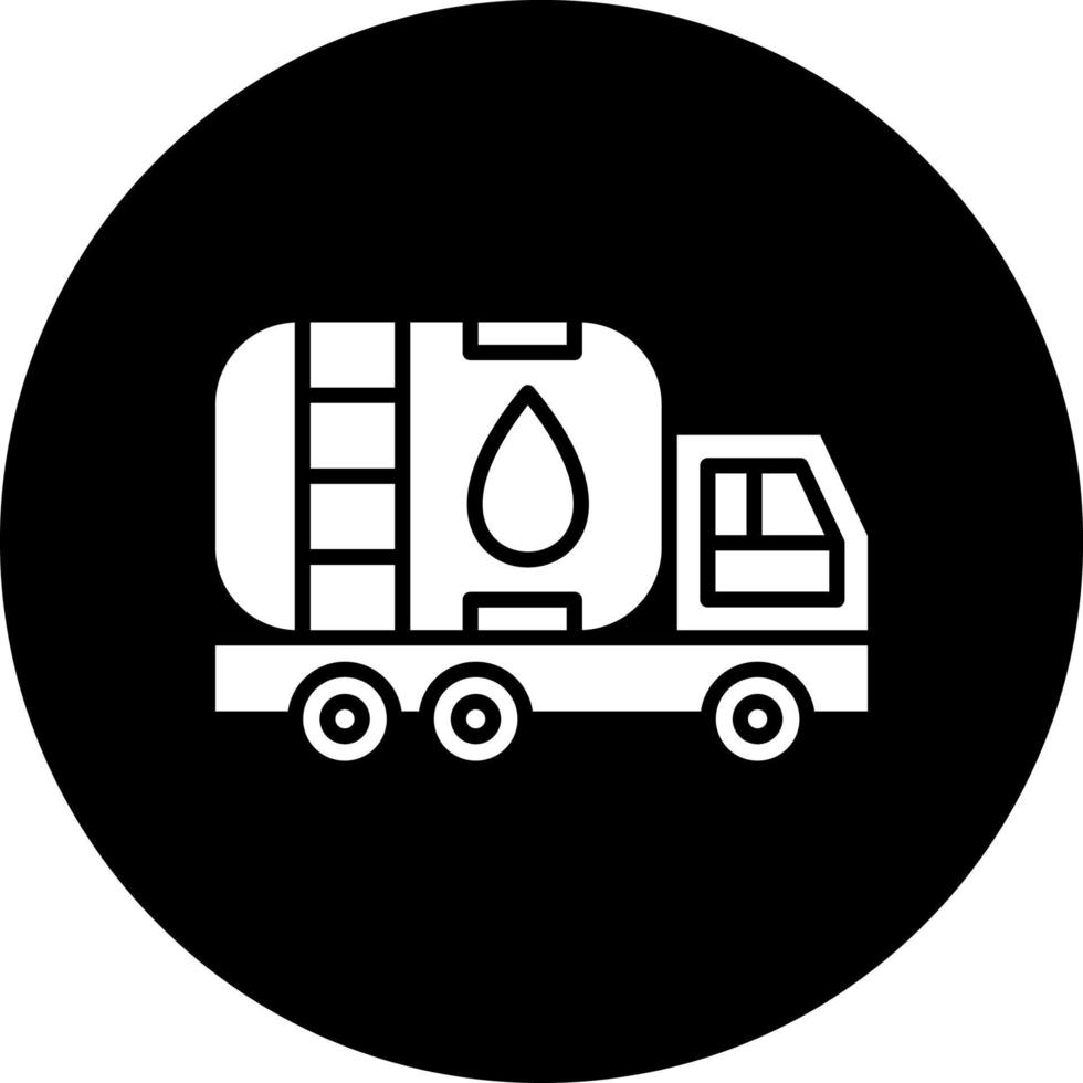 olie vrachtauto vector icoon stijl