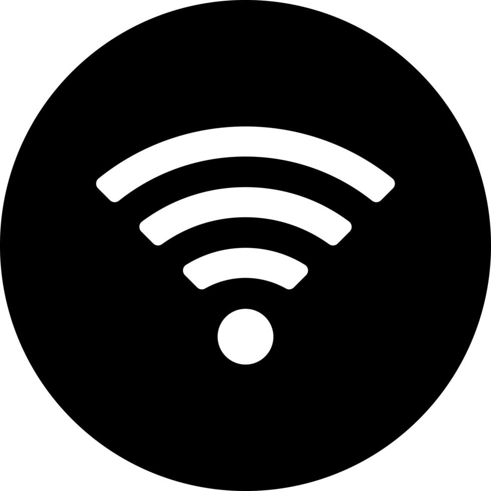 Wifi vector icoon stijl