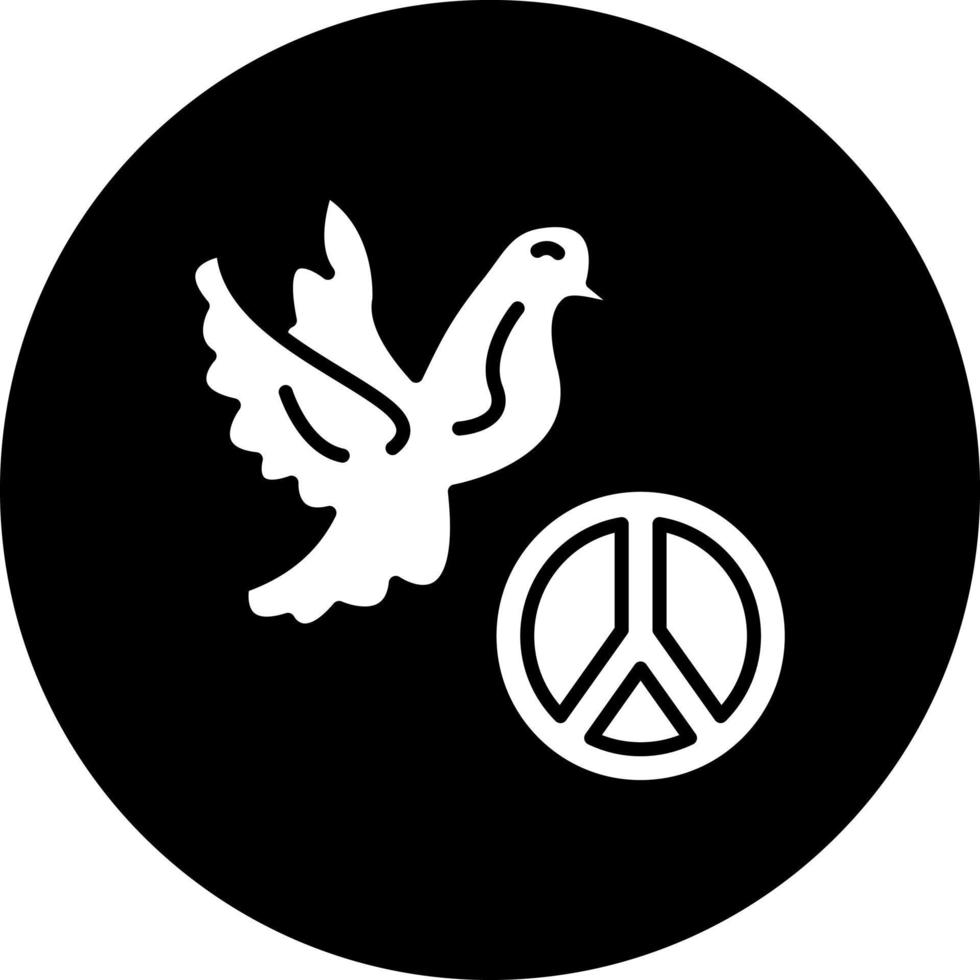 pacifisme vector icoon stijl