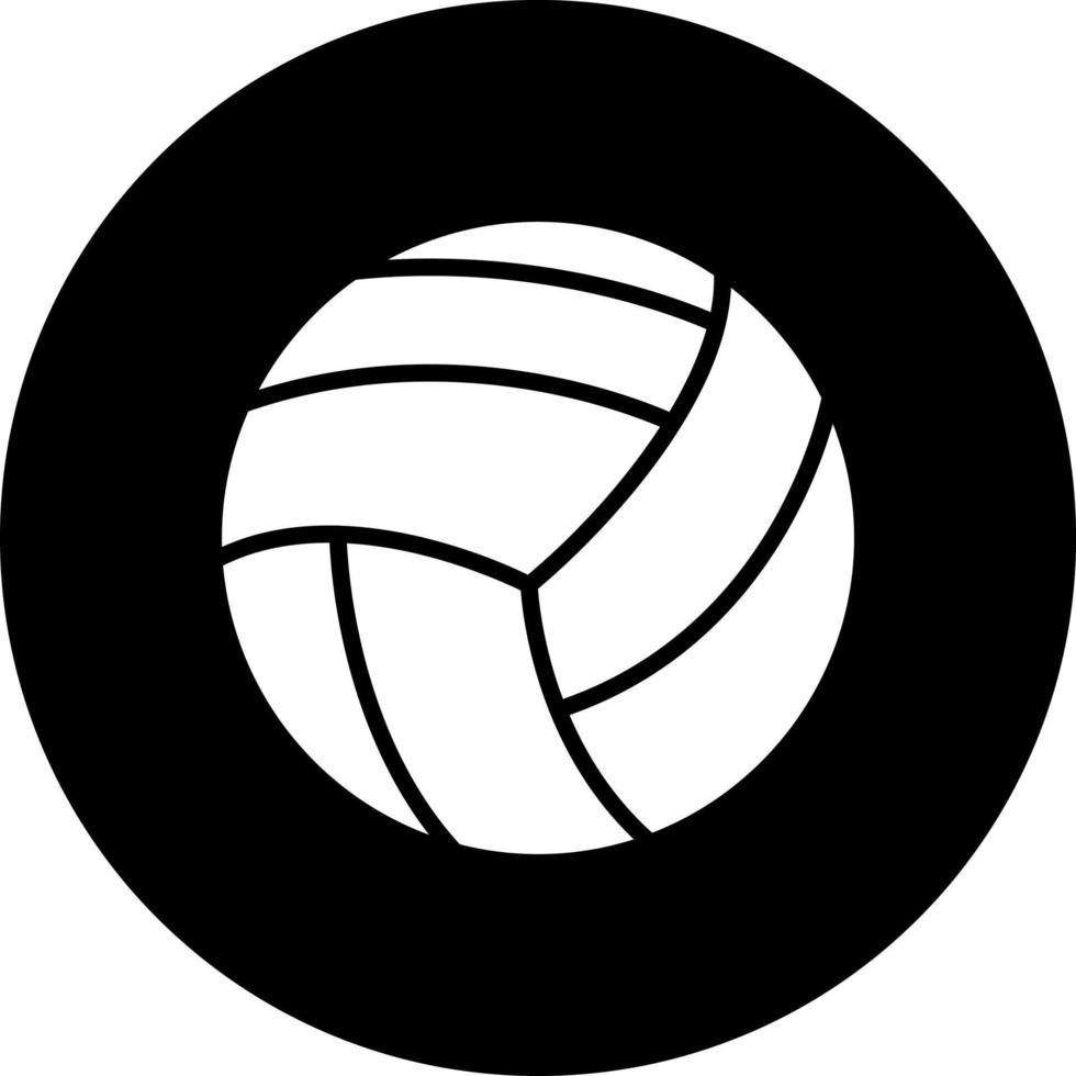 volleybal vector icoon stijl