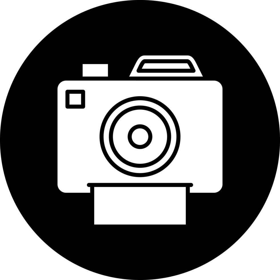 kleur camera vector icoon stijl