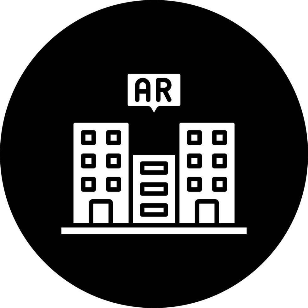 ar stad vector icoon stijl