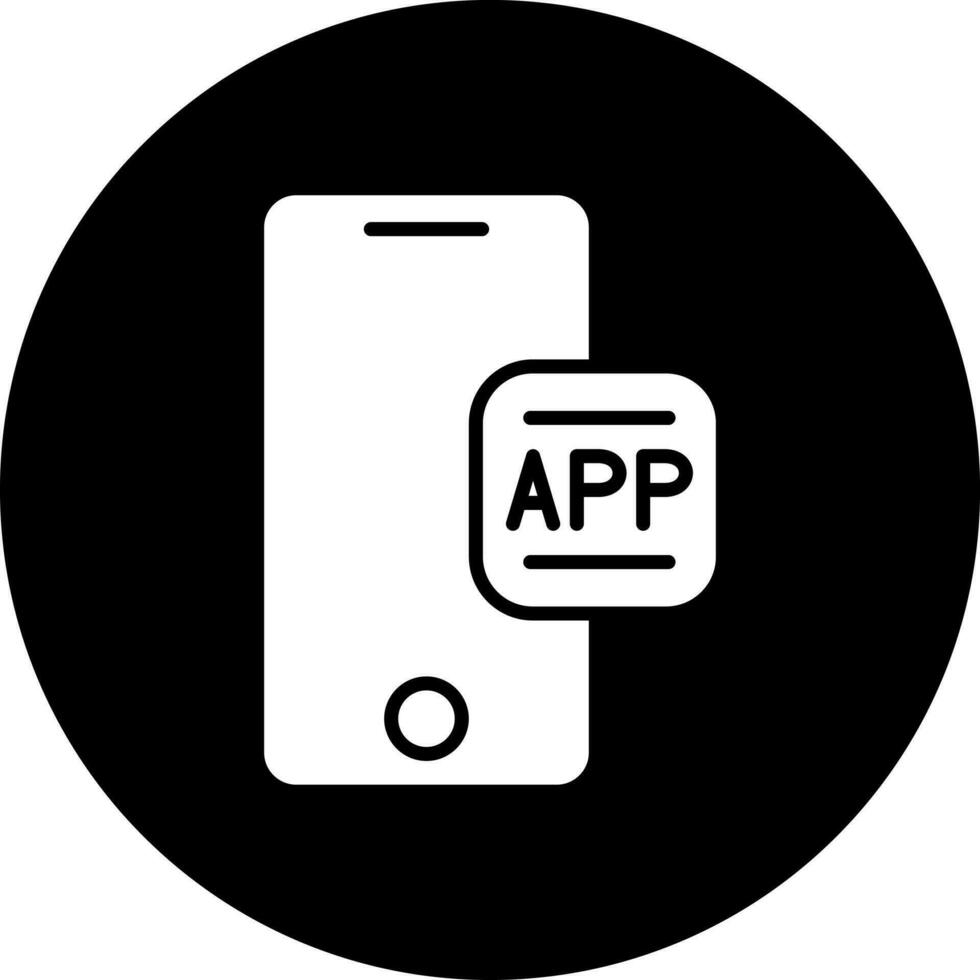 mobiel app vector icoon stijl