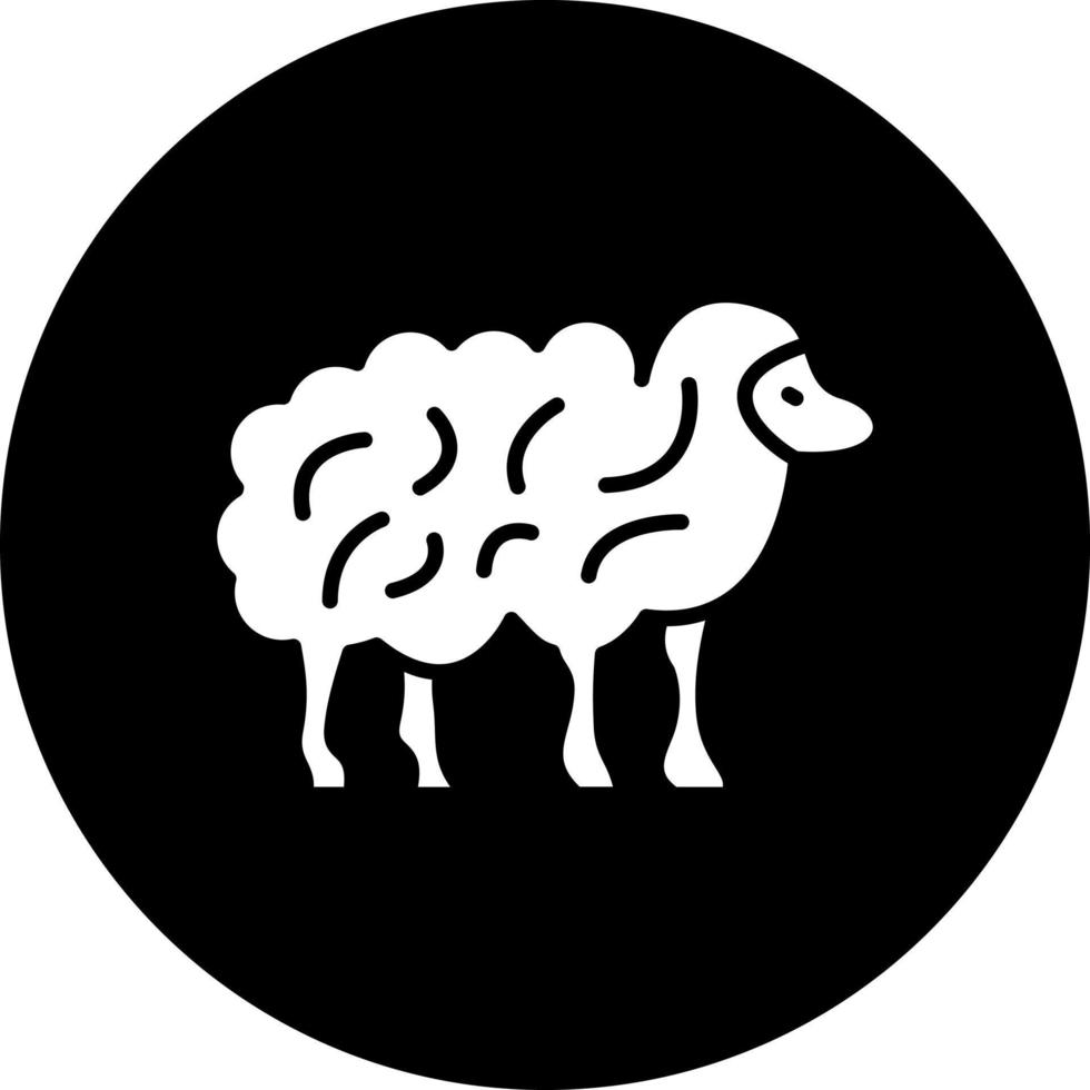 schapen vector icoon stijl