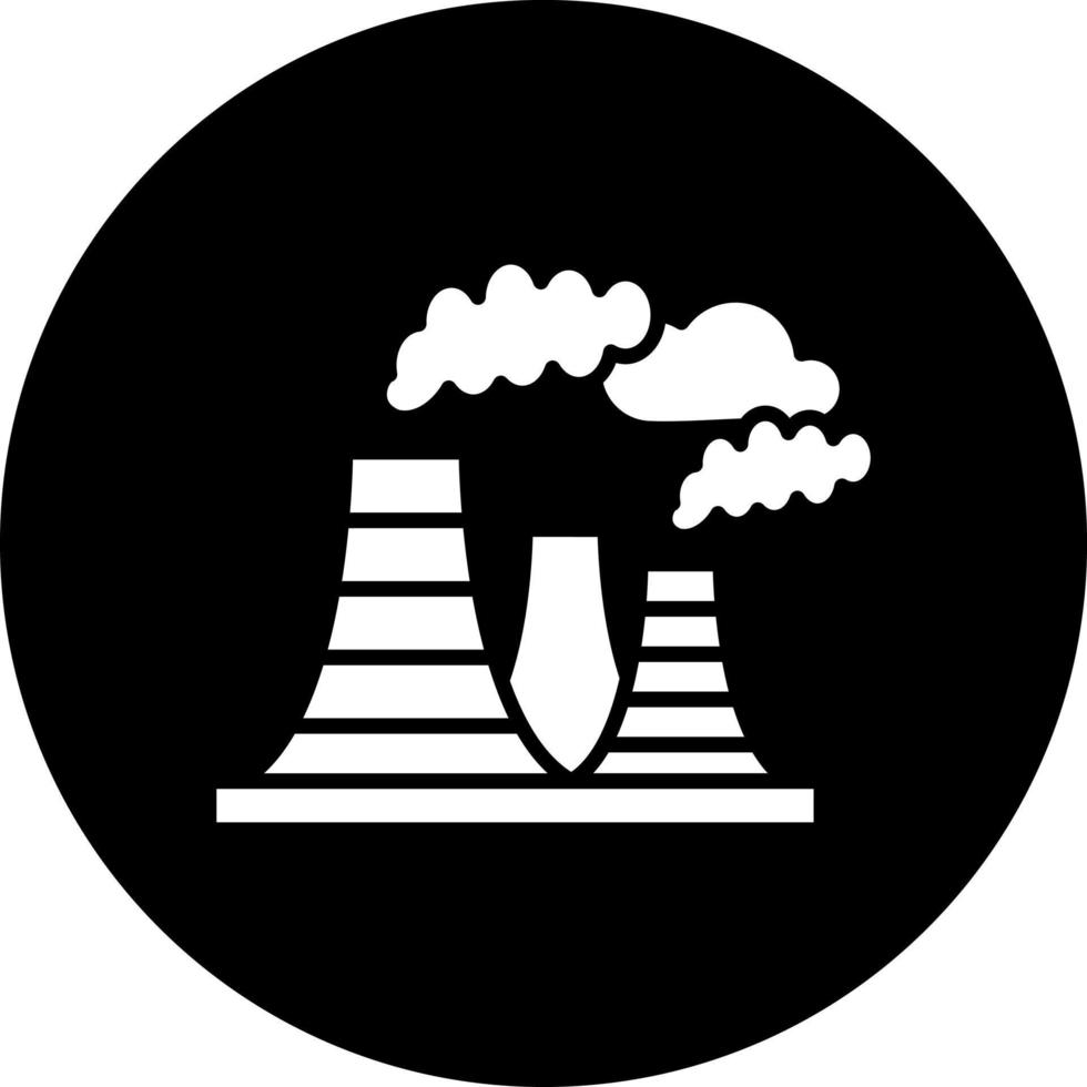 lucht verontreiniging vector icoon stijl