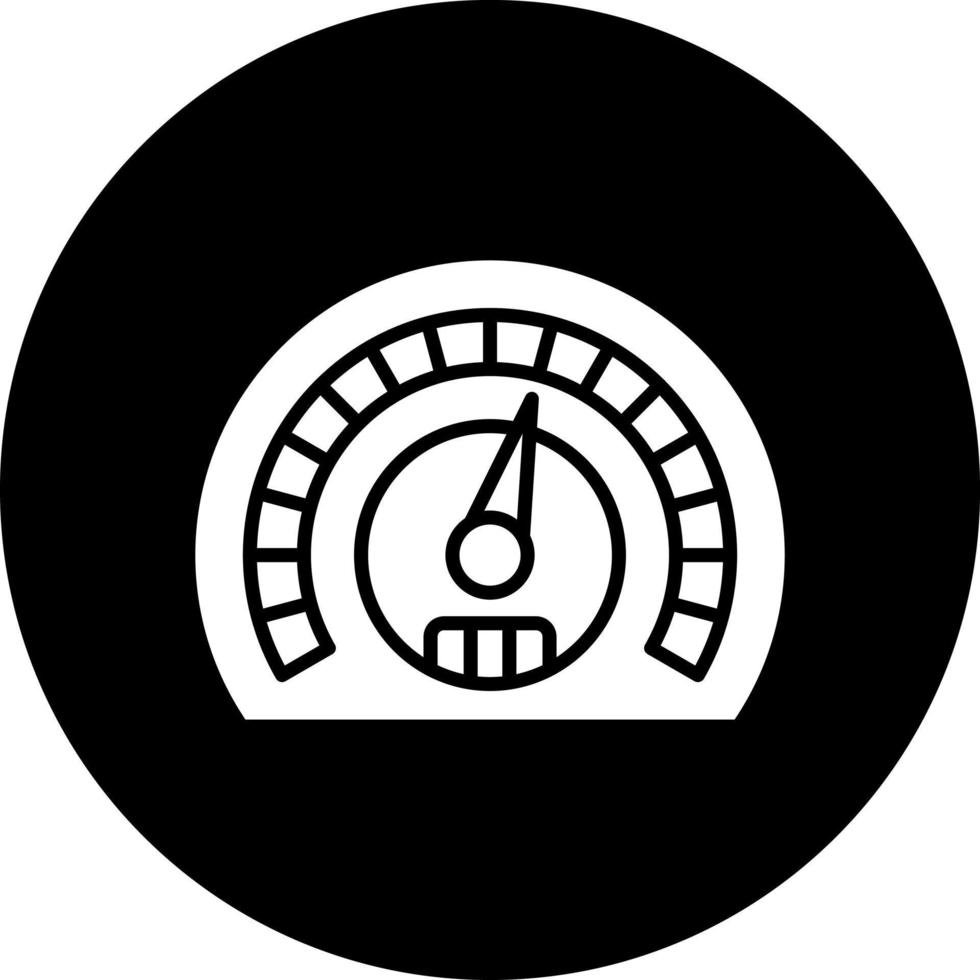 snelheidsmeter vector icoon stijl