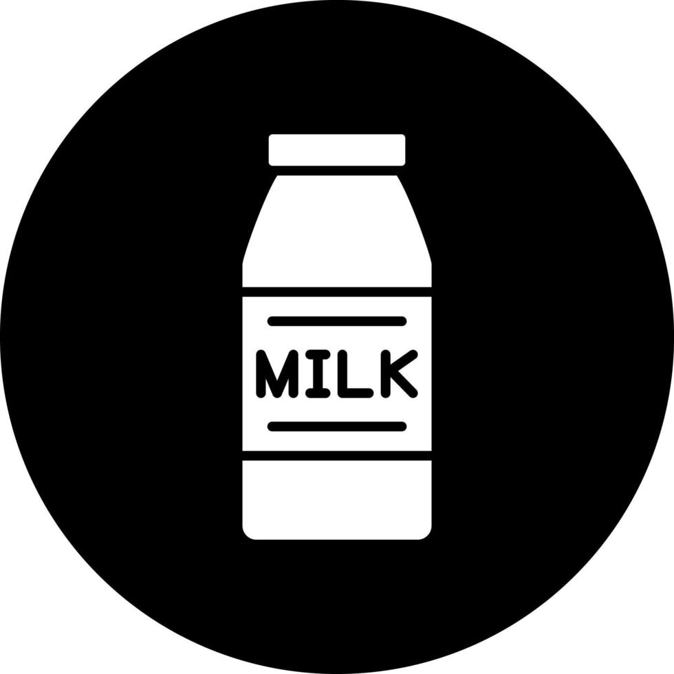 melk fles vector icoon stijl