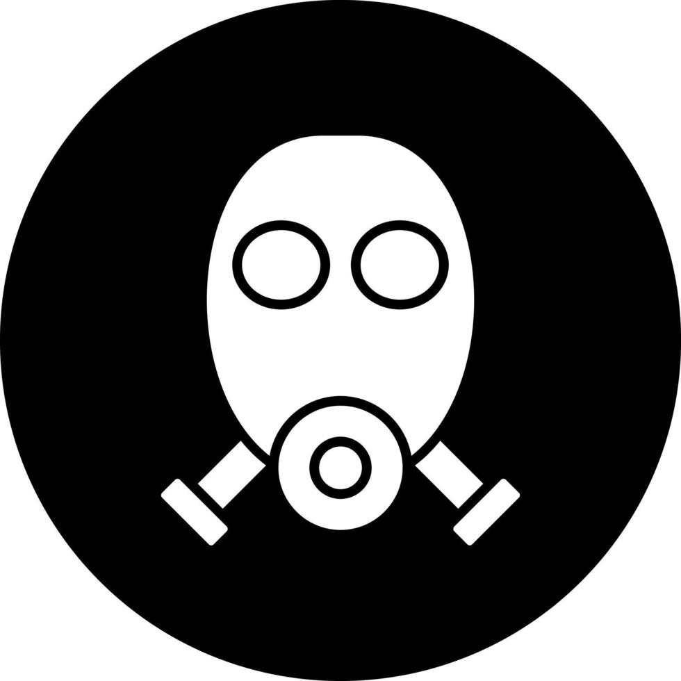 gas- masker vector icoon stijl