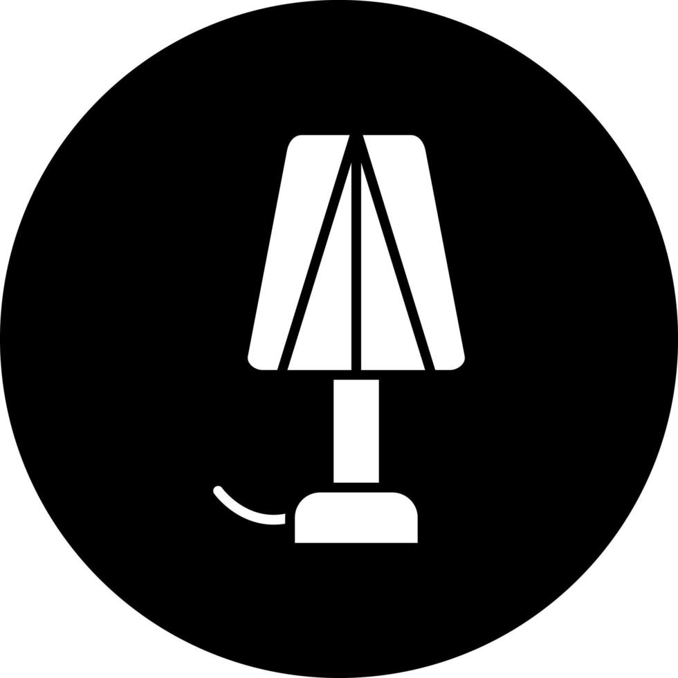 lamp vector icoon stijl