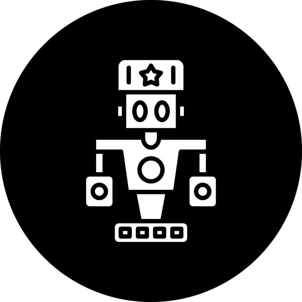 leger robot vector icoon stijl