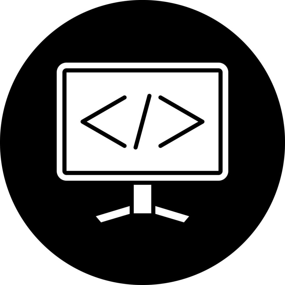 codering vector icoon stijl