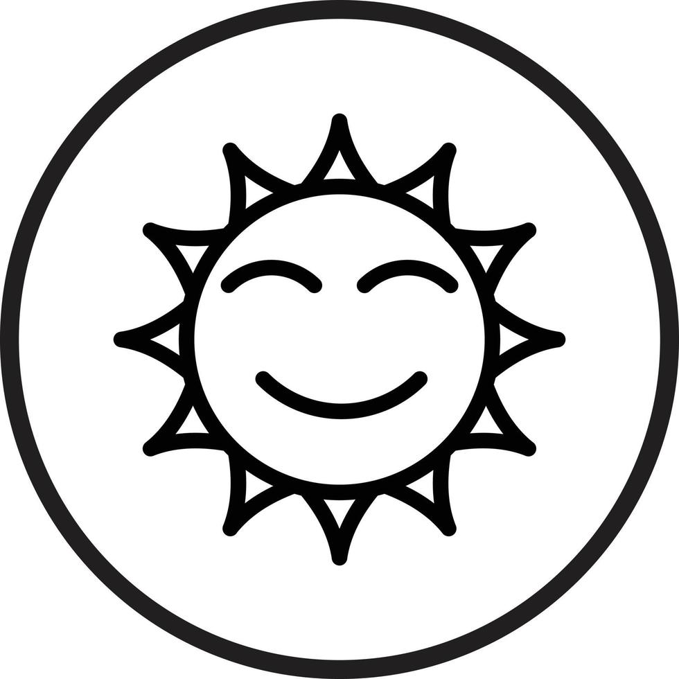 zon vector icoon stijl