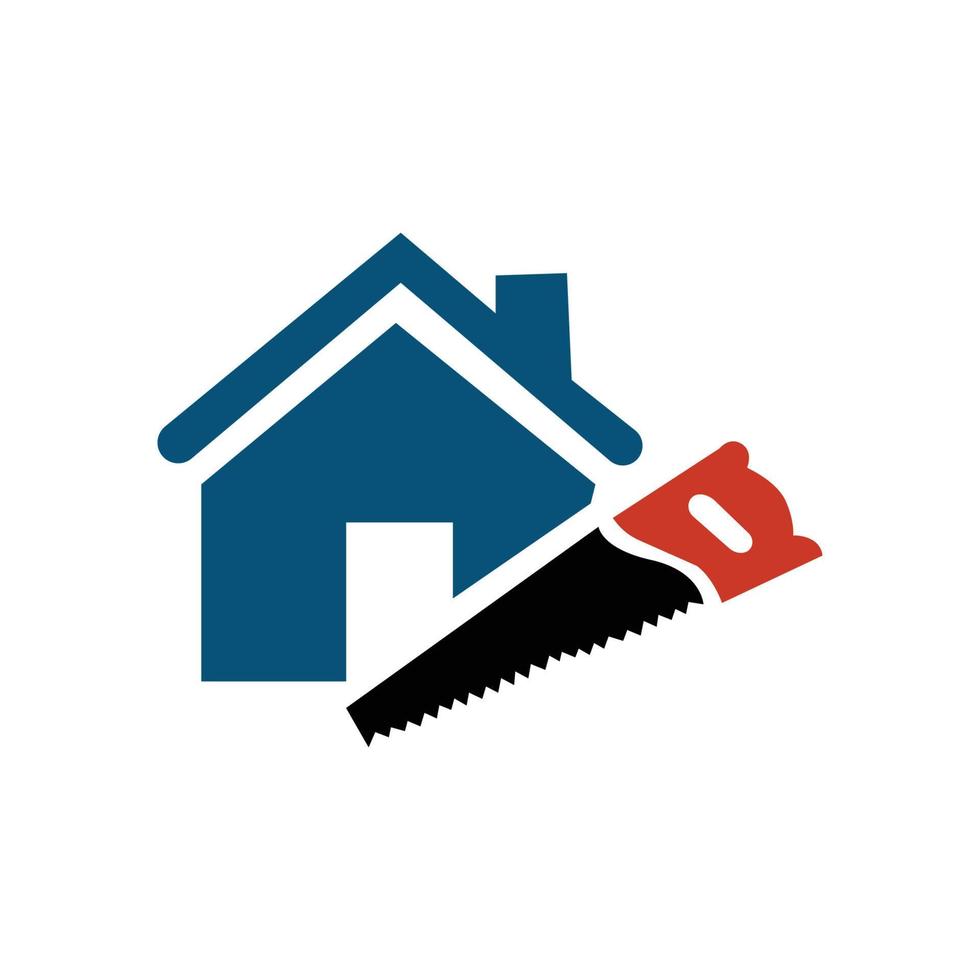 huis reparatie logo afbeeldingen illustratie ontwerp vector