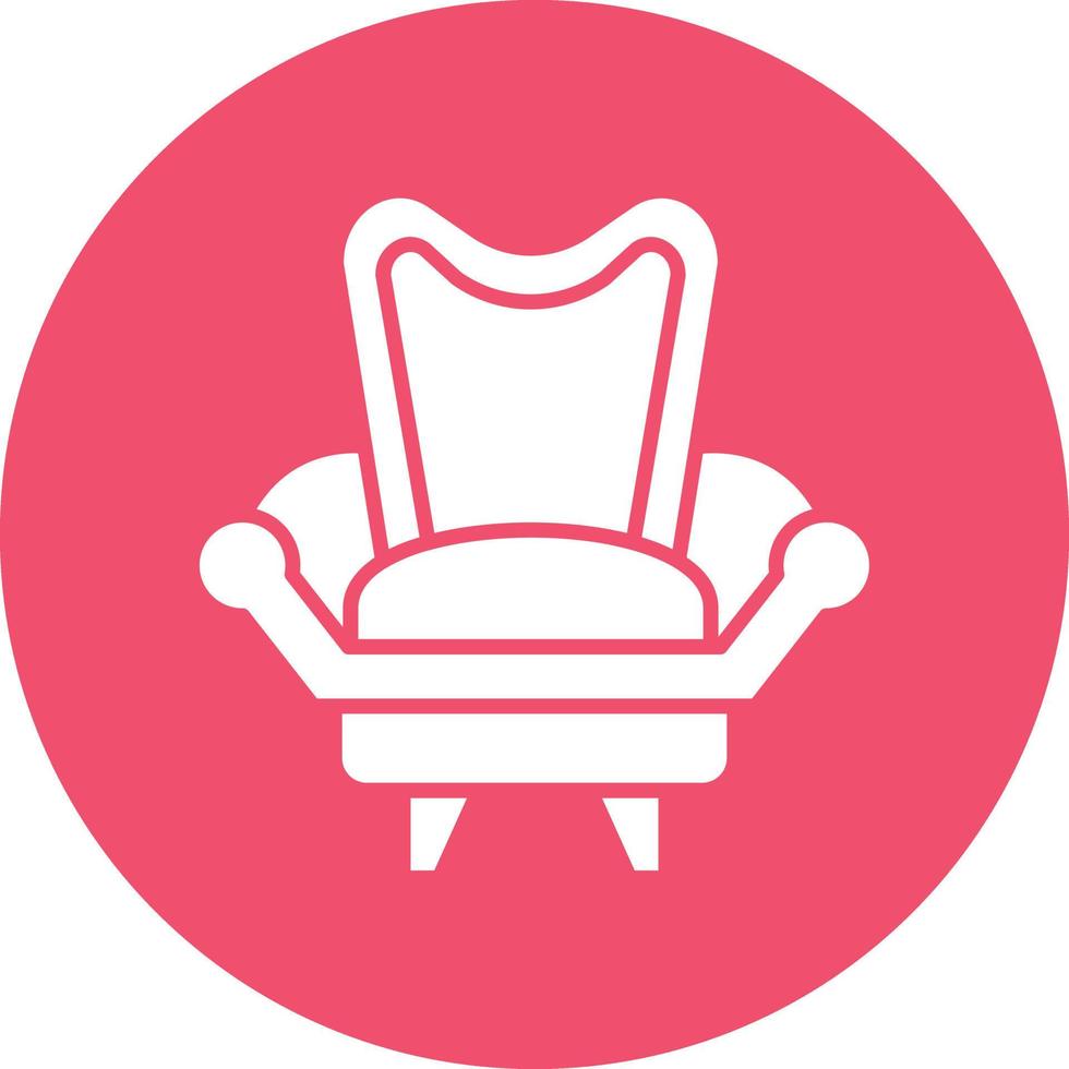 vector ontwerp fauteuil icoon stijl