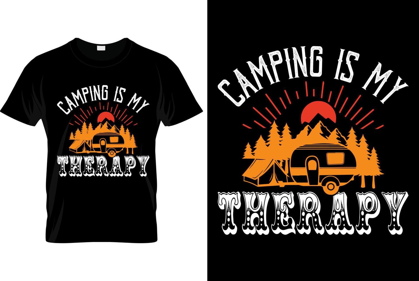 camping typografie citaten t overhemd vector illustratie ontwerp