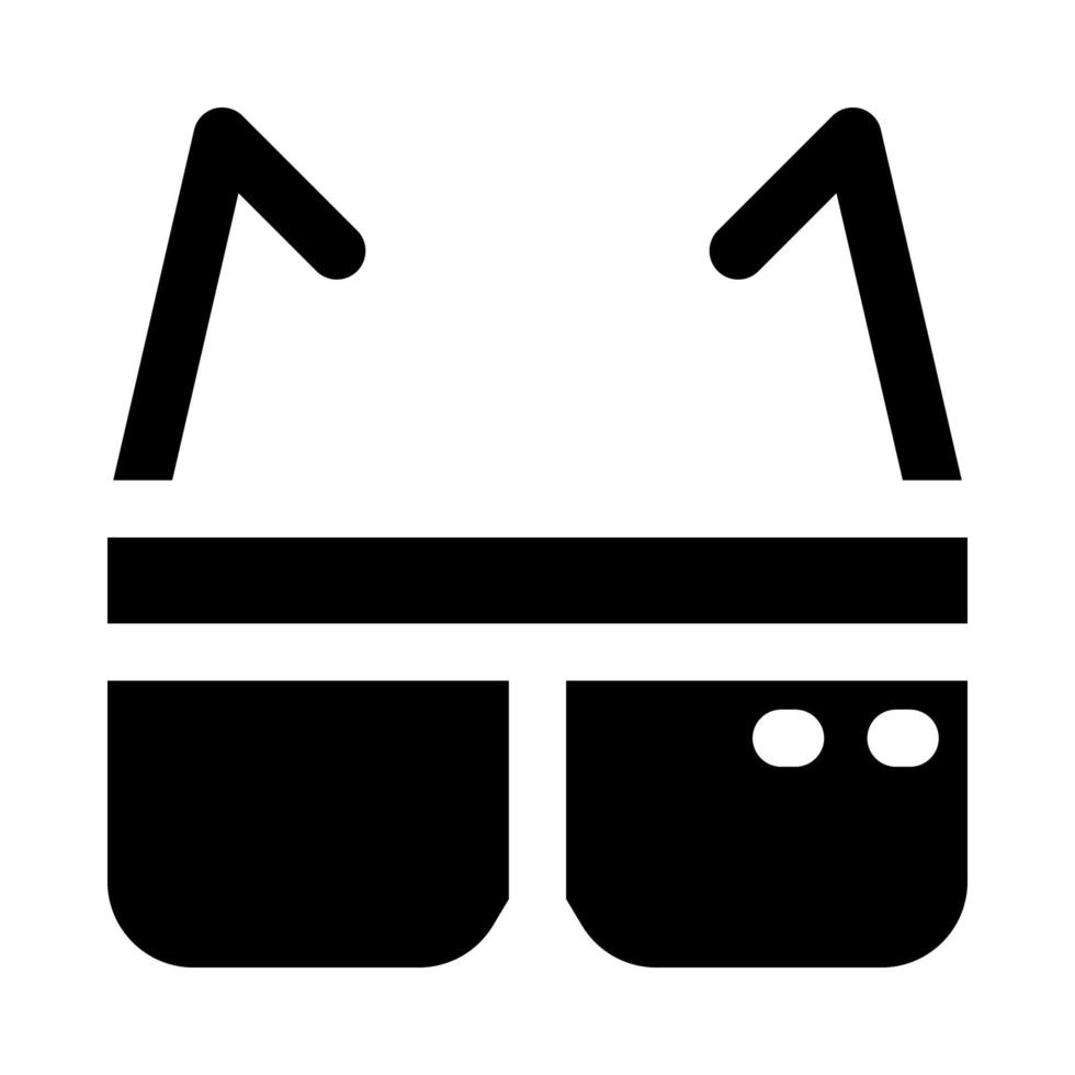 zonnebril icoon voor uw website, mobiel, presentatie, en logo ontwerp. vector