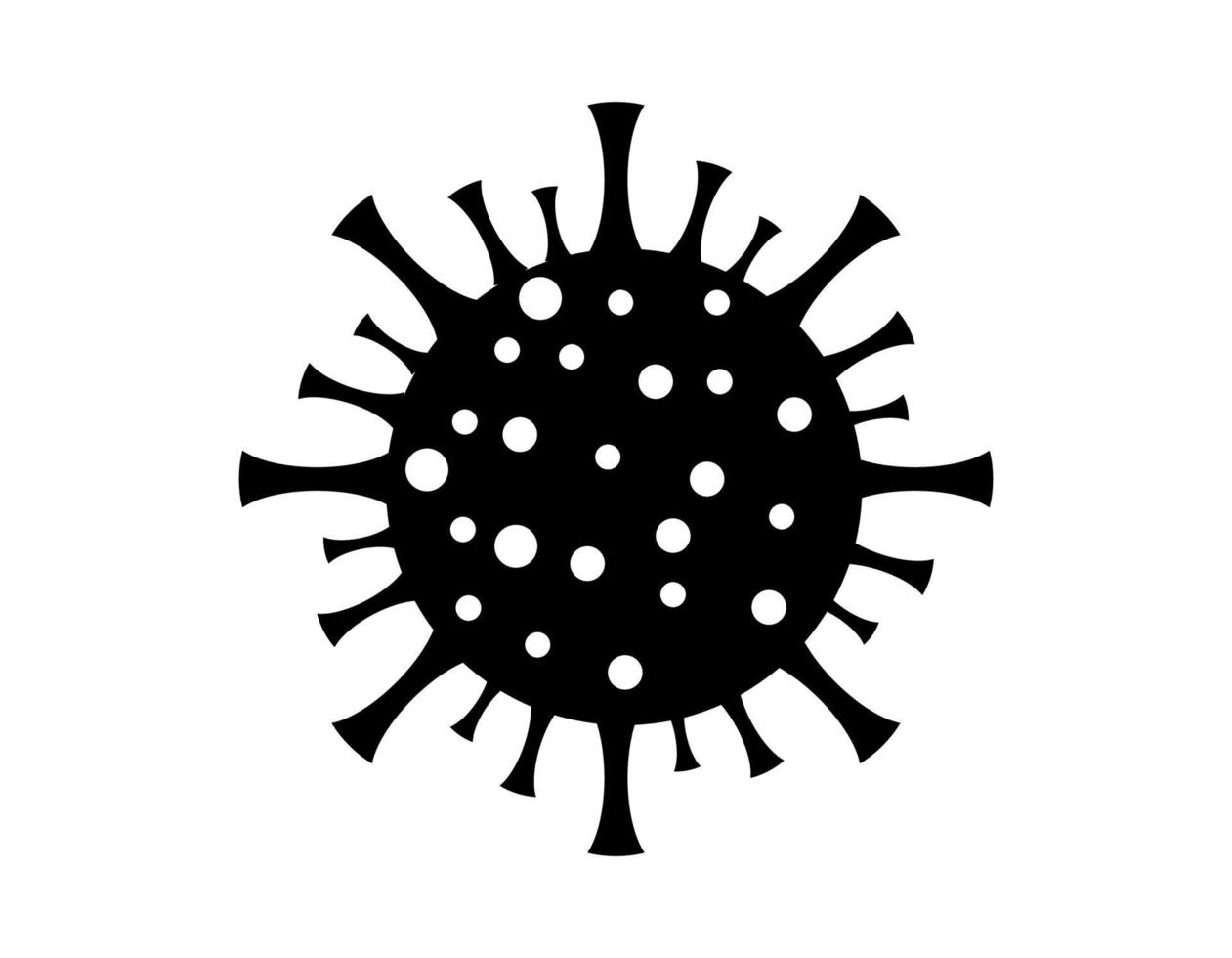 waarschuwingsbord, waarschuwing uitbraak coronavirus covid 19 vector