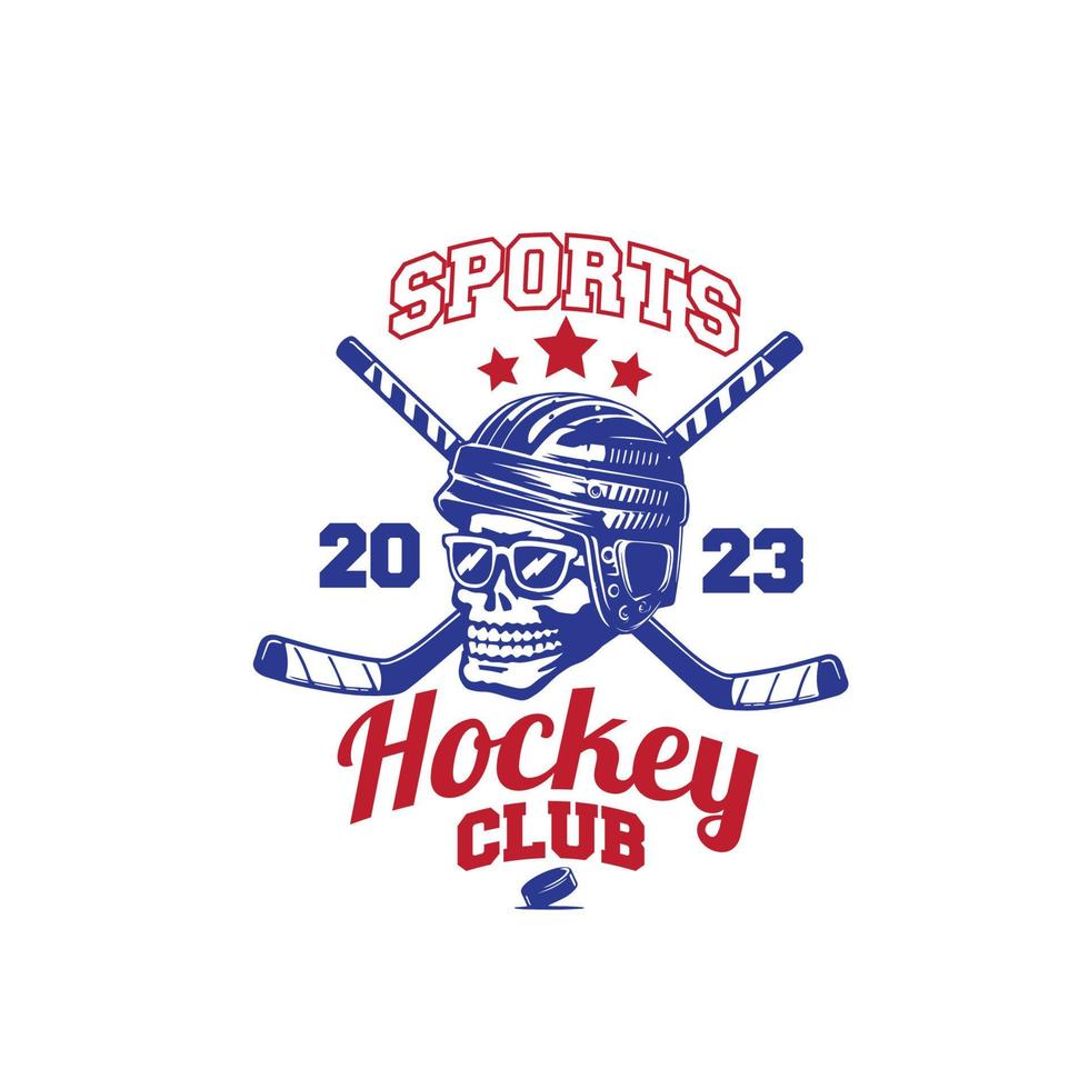 logo hockey sport- vector illustratie