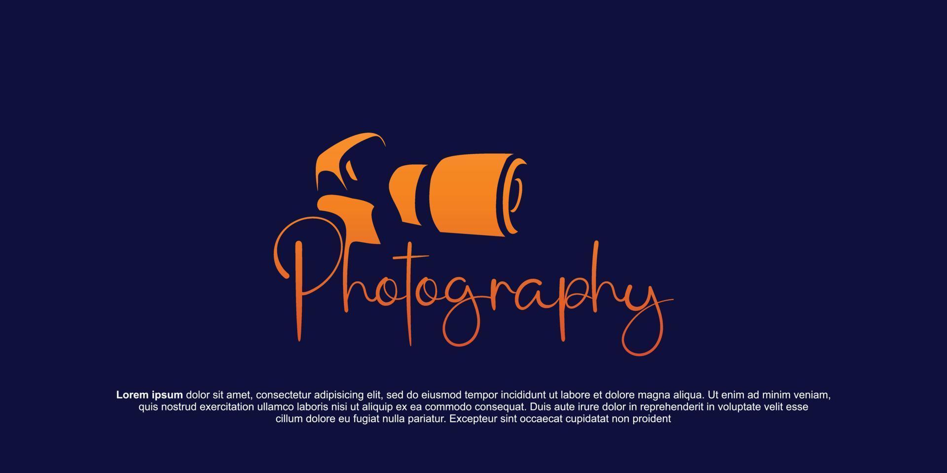 fotografie logo ontwerp vector inspiratie