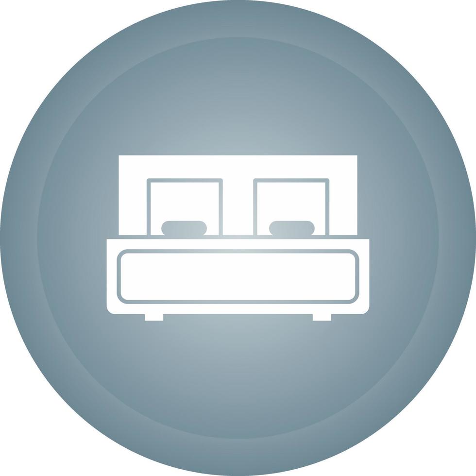 bed vector icoon