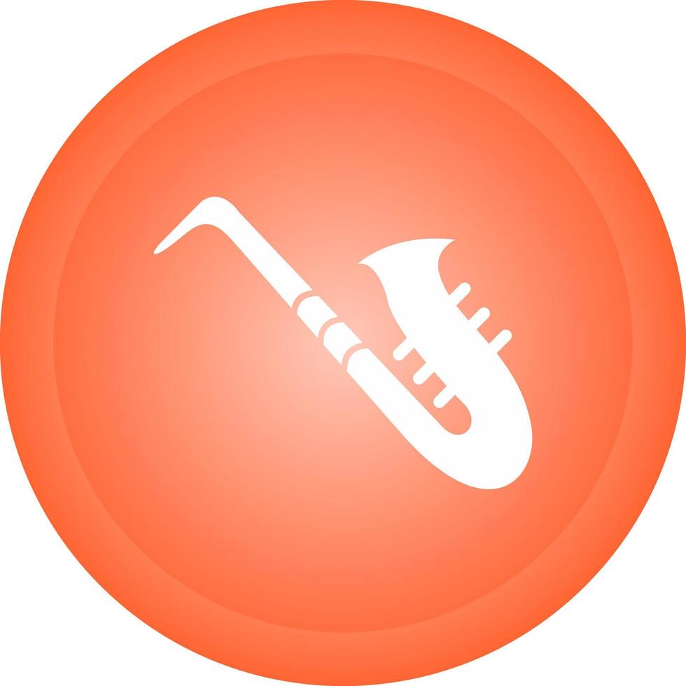 saxofoon vector icoon