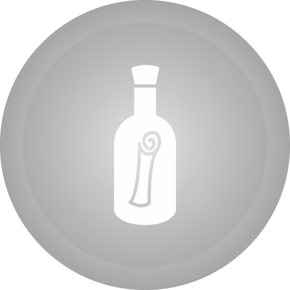 rol in fles vector icoon