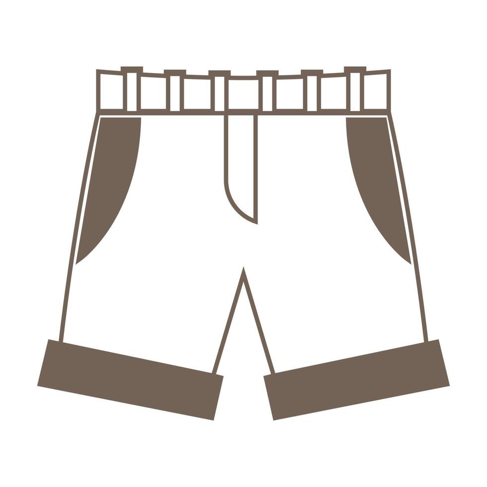 shorts icoon vlak ontwerp vector