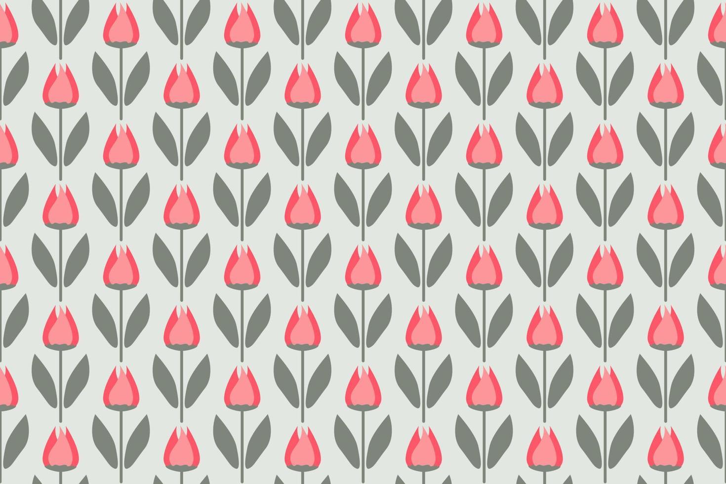 pastel bloemen naadloos patroon vector illustratie