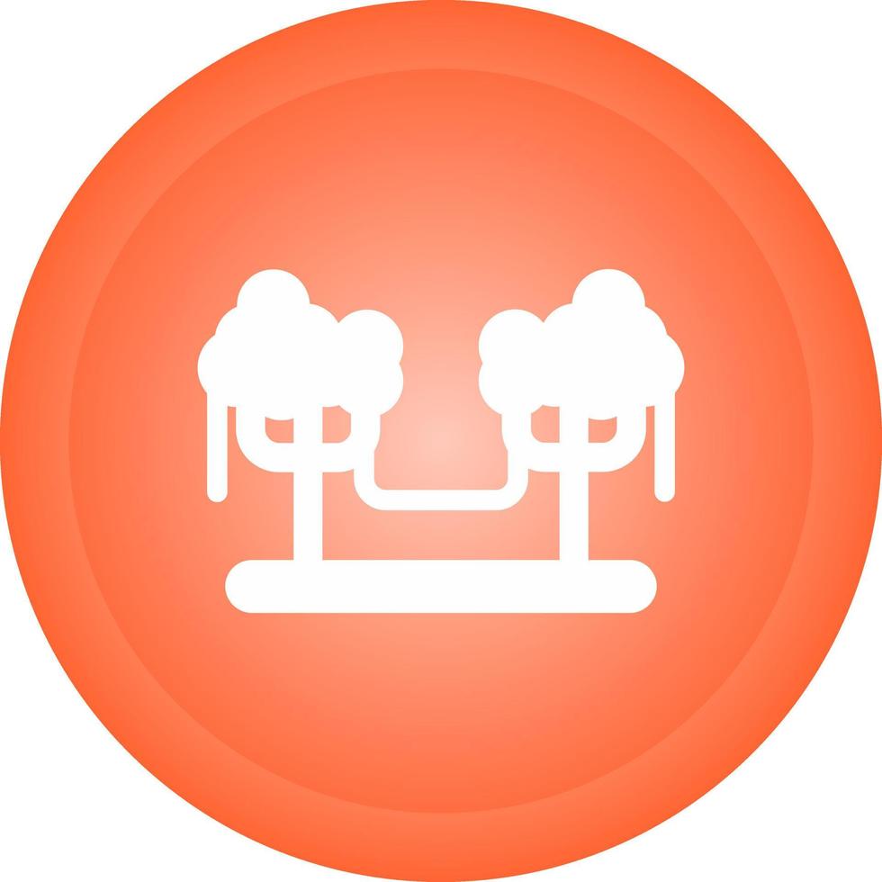 regenwoud vector icoon