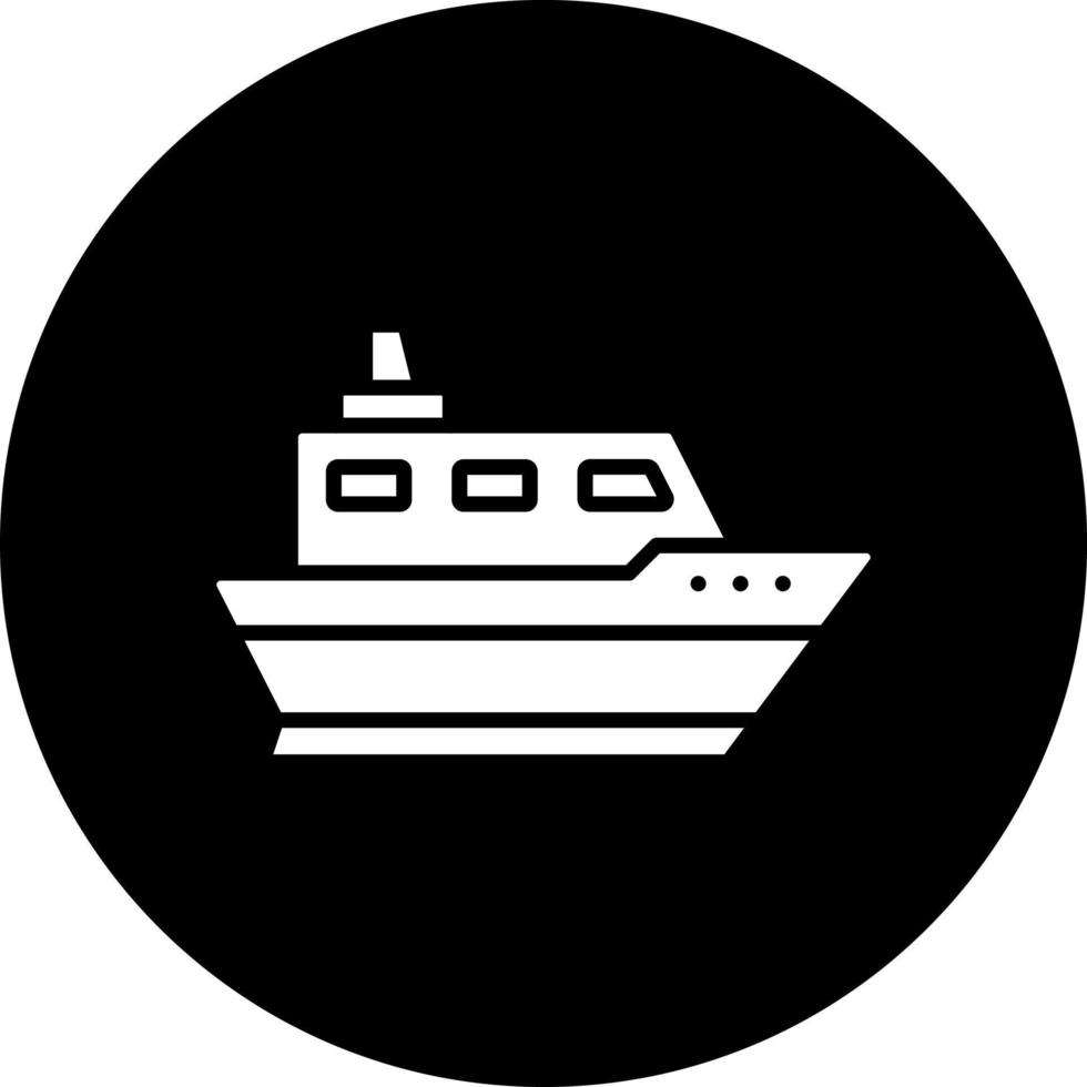 schip vector icoon stijl