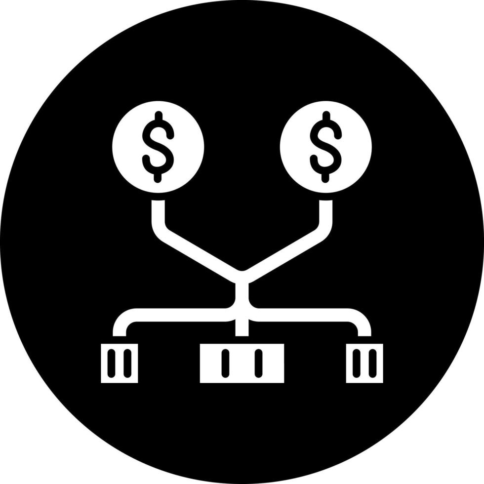 financiering opties vector icoon stijl