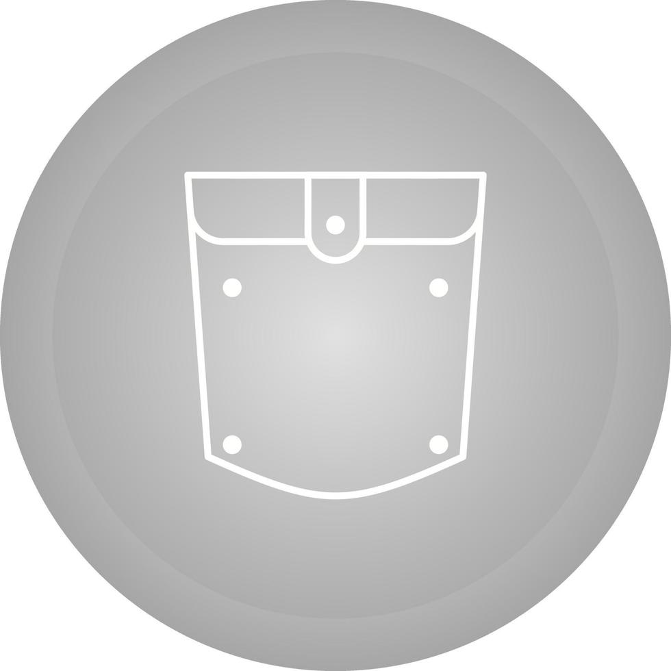 zak- plein vector icoon