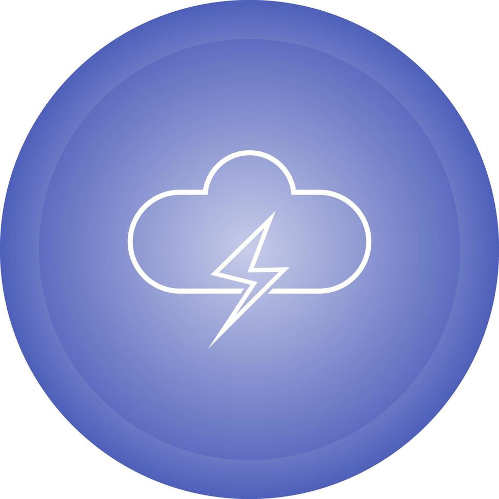 wolk vector pictogram