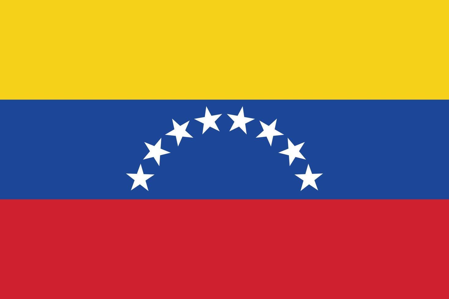 vlag van venezuela.nationaal vlag van Venezuela vector