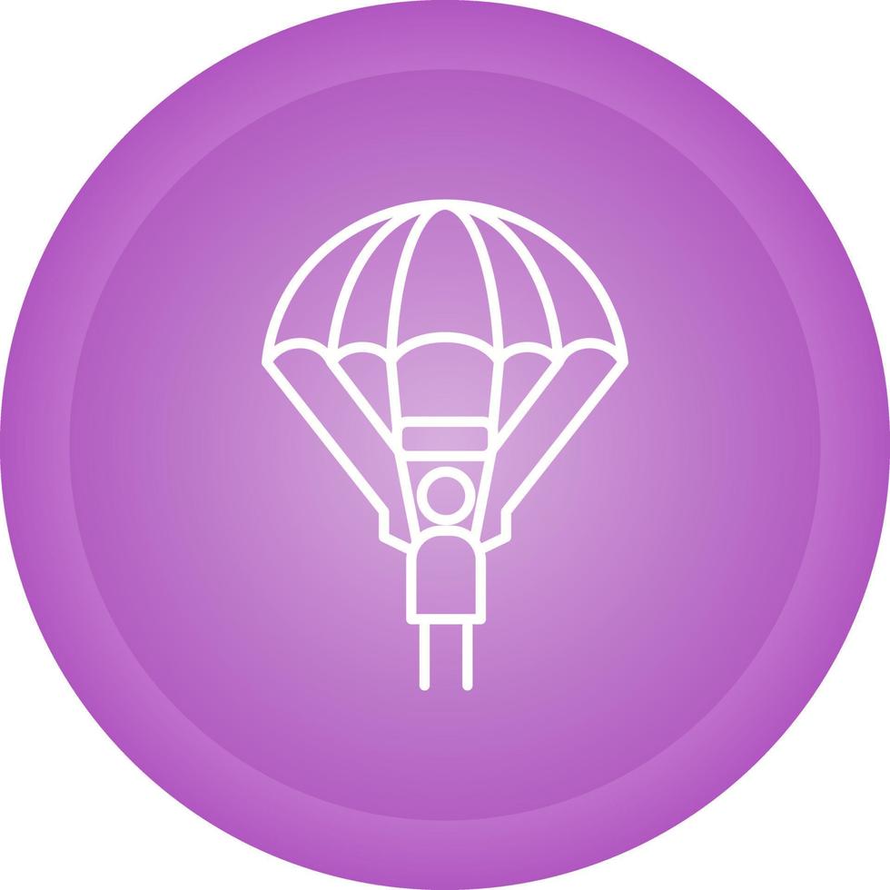 parachuter vector icoon