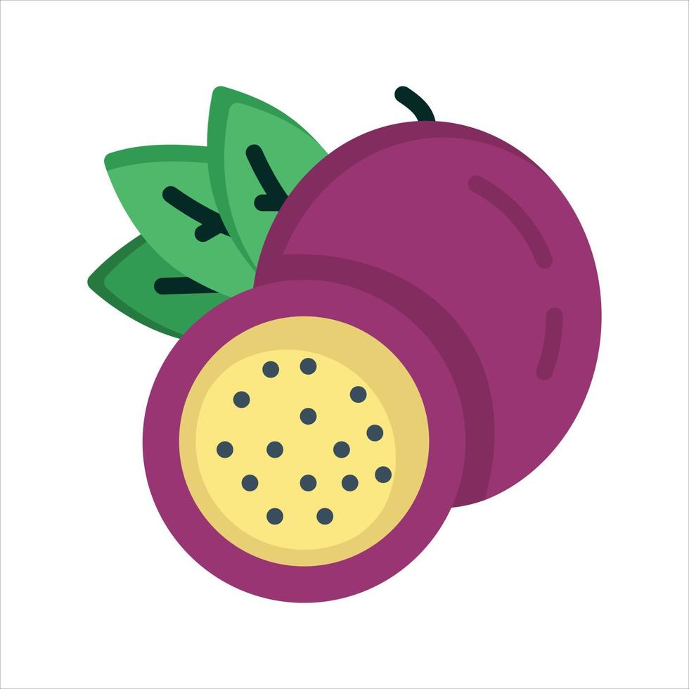 passie fruit illustratie vector