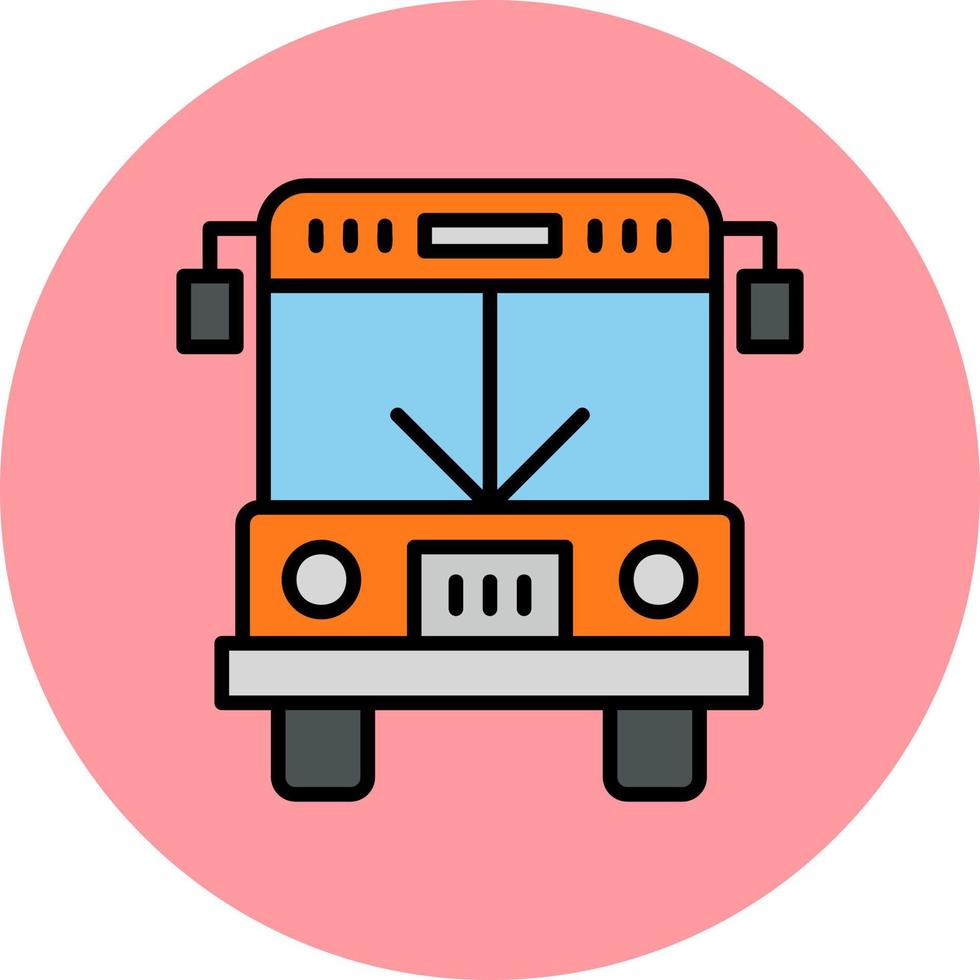 bus vector pictogram