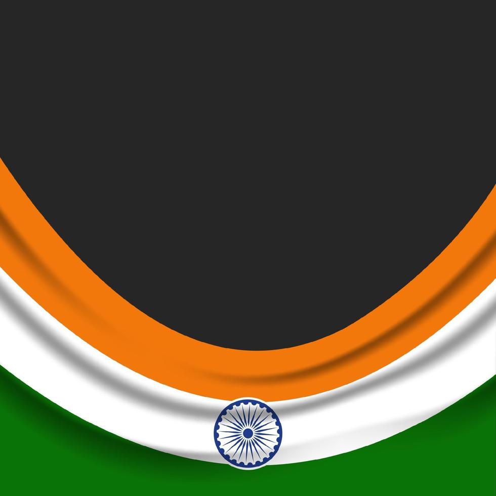 illustratie van gelukkige dag van de republiek india vector