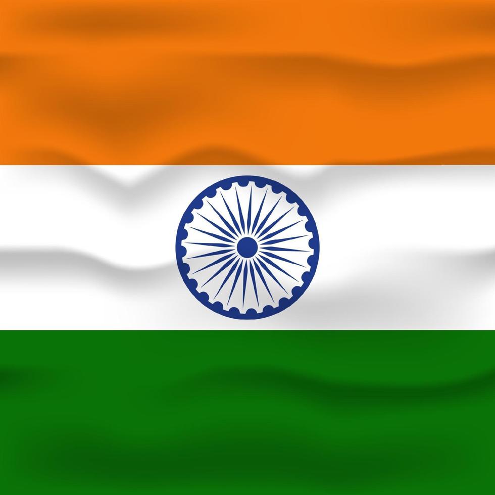 illustratie van gelukkige dag van de republiek india vector