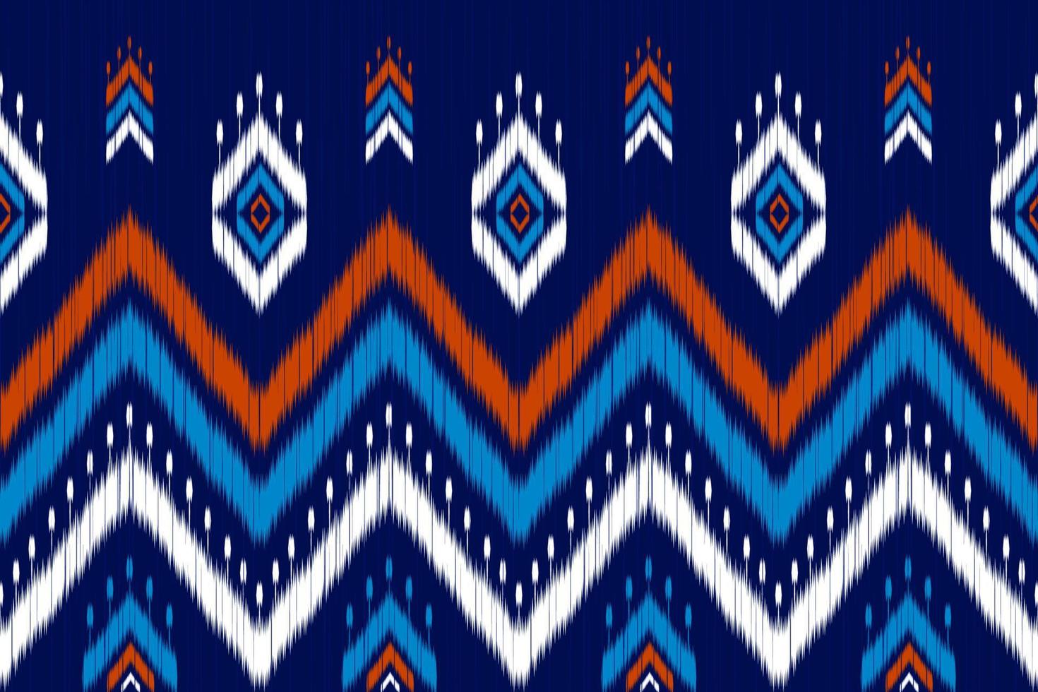 etnisch ikat naadloos patroon in stam. Amerikaans, Mexicaans stijl. aztec meetkundig ornament afdrukken. vector