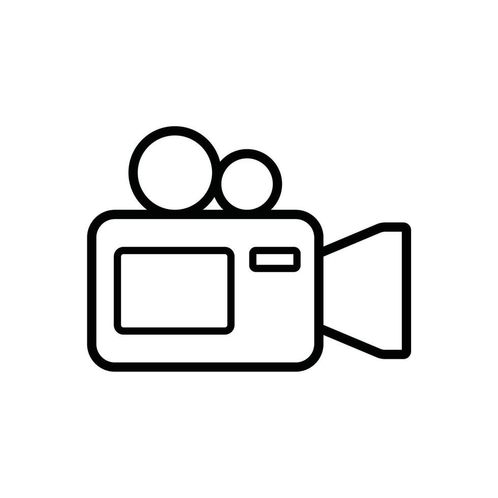 videocamera icoon vector