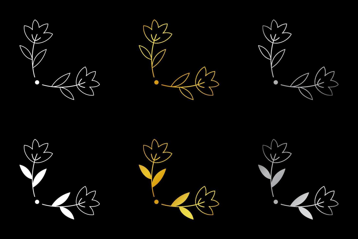 bloemen hand- getrokken grens. bruiloft kaart ontwerp element. vector