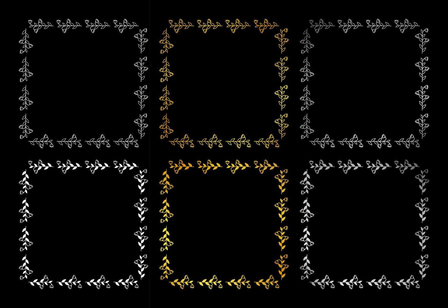 bloemen Sjablonen voor uitnodiging kaarten. bloem bruiloft uitnodiging. vector