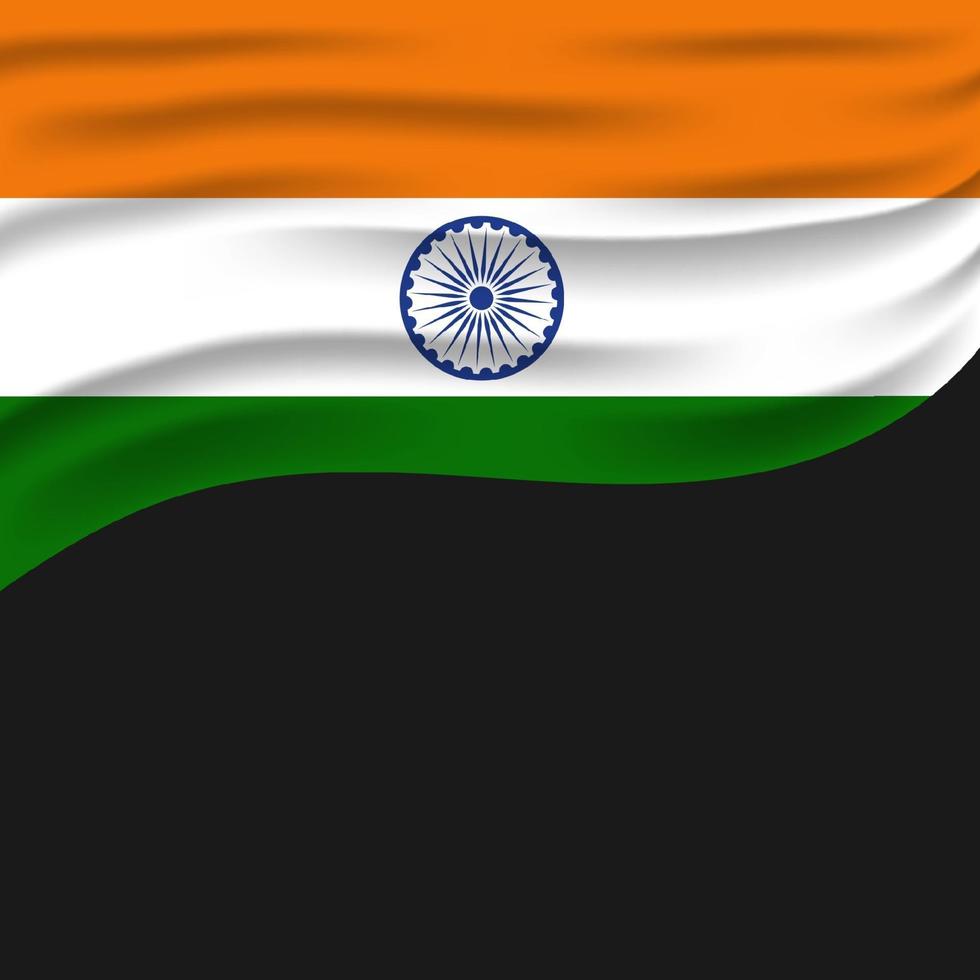 illustratie van gelukkige dag van de republiek india vector