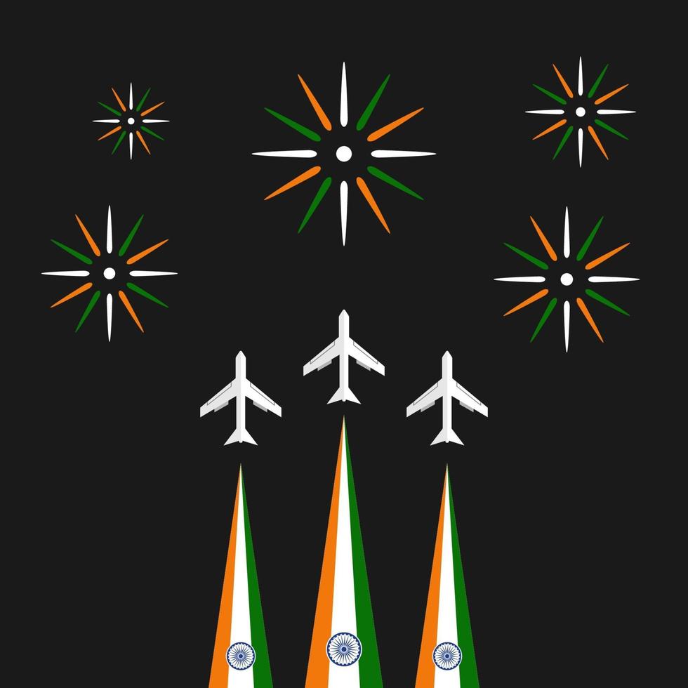 illustratie van gelukkige dag van de republiek india vector